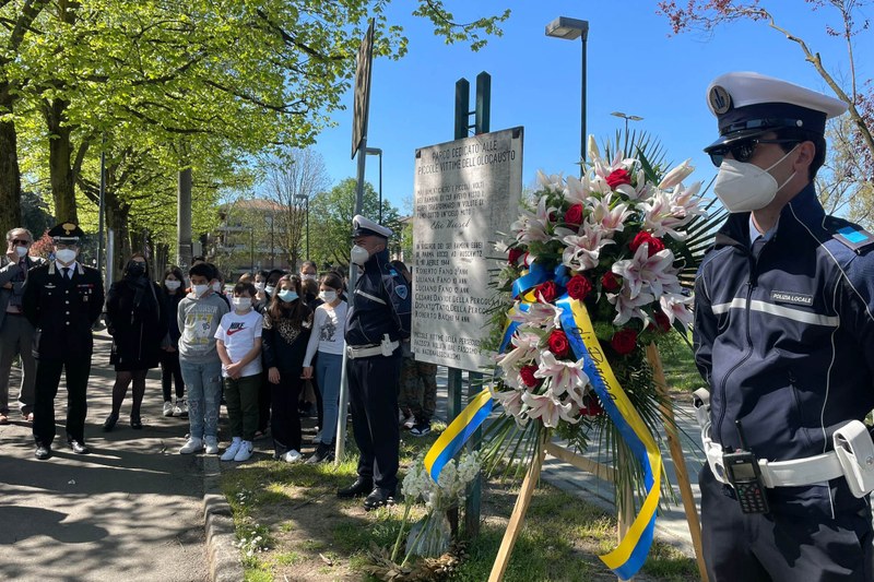 Commemorati i bambini ebrei di Parma deportati