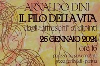 Arnaldo Dini - Il filo della vita: dagli “affreschi” ai dipinti