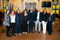 Delegazione di Bourg en Bresse in municipio
