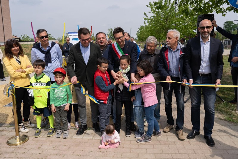 Inaugurato il Parco dei Gelsi a San Pancrazio