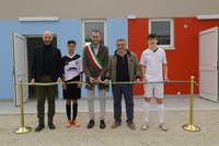 Nuovo blocco spogliatoi