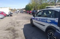 Polizia Locale controlli al Centro di Raccolta di via Lazio