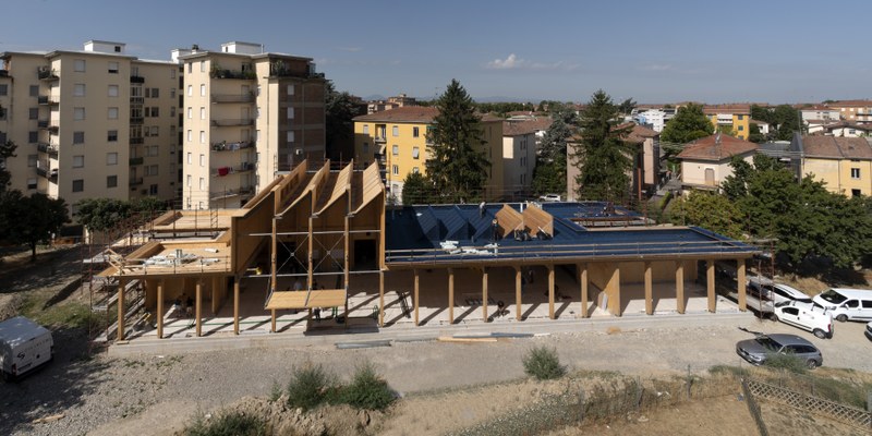 Proseguono i lavori alla nuova Biblioteca di Alice