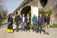 Sopralluogo al Ponte di Maria Luigia sul Taro