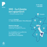 L'Assessore Borghi al Quartiere Cittadella