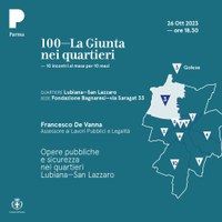 L'Assessore De Vanna ai Quartieri Lubiana-San Lazzaro