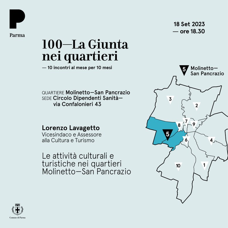 L'Assessore Lavagetto ai Quartieri Molinetto - San Pancrazio L'Assessore Lavagetto ai Quartieri Molinetto - San Pancrazio
