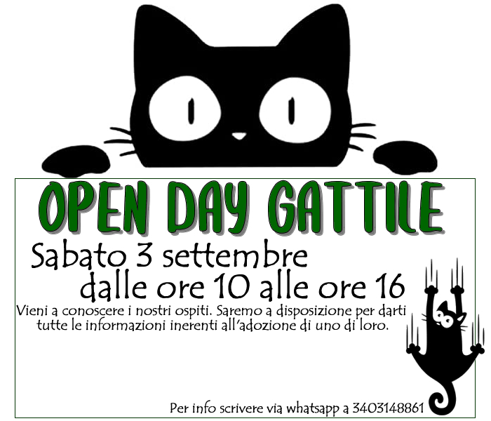 Open day Gattile