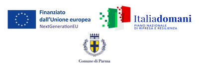 Finanziato dall'Unione Europea NextGenertion EU, Italia domani piano nazionale di ripresa e resilienza Comune di Parma