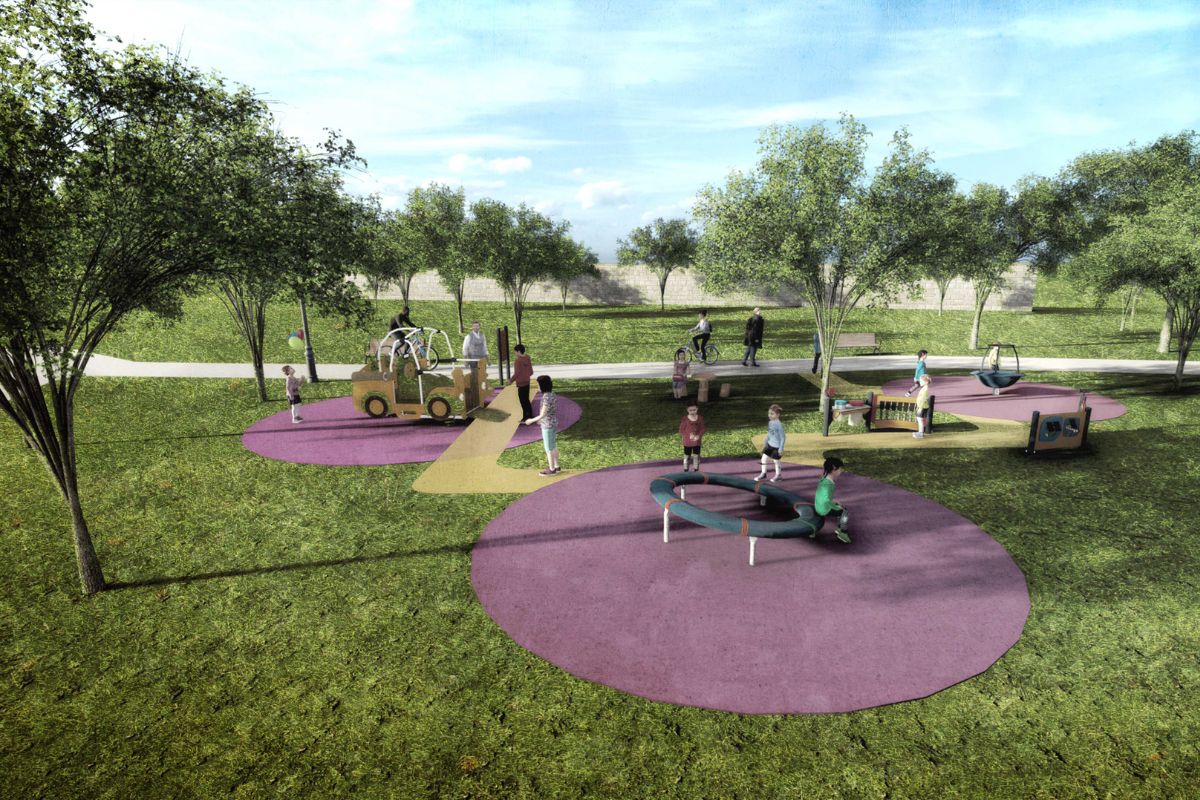Render Parco Ubaldo Grassi