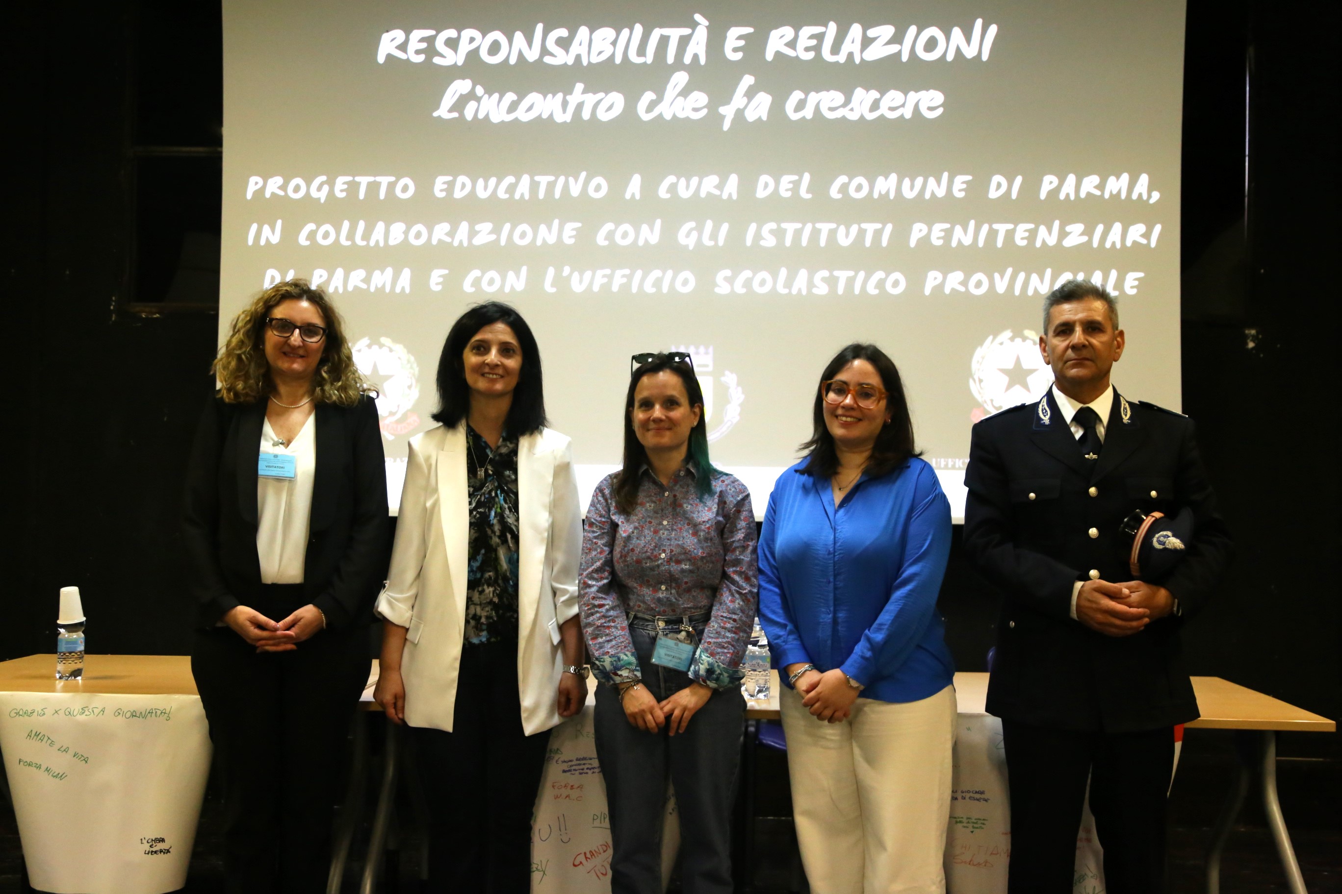 Foto di gruppo dei relatori