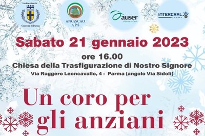 Anziani in coro: un pomeriggio per i volontari