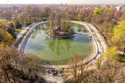 Avanzano i lavori della Peschiera e della Fontana del Trianon