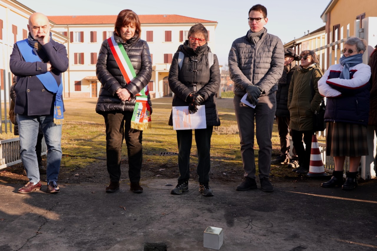 Cerimonia di posa della Pietre d'inciampo 2024