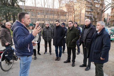 Dopo l'avvio del progetto Legalità e Coesione sopralluogo in San Leonardo