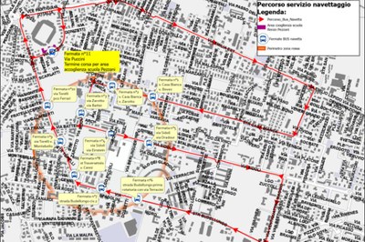 Evacuazione 27 settembre: le fermate del bus navetta