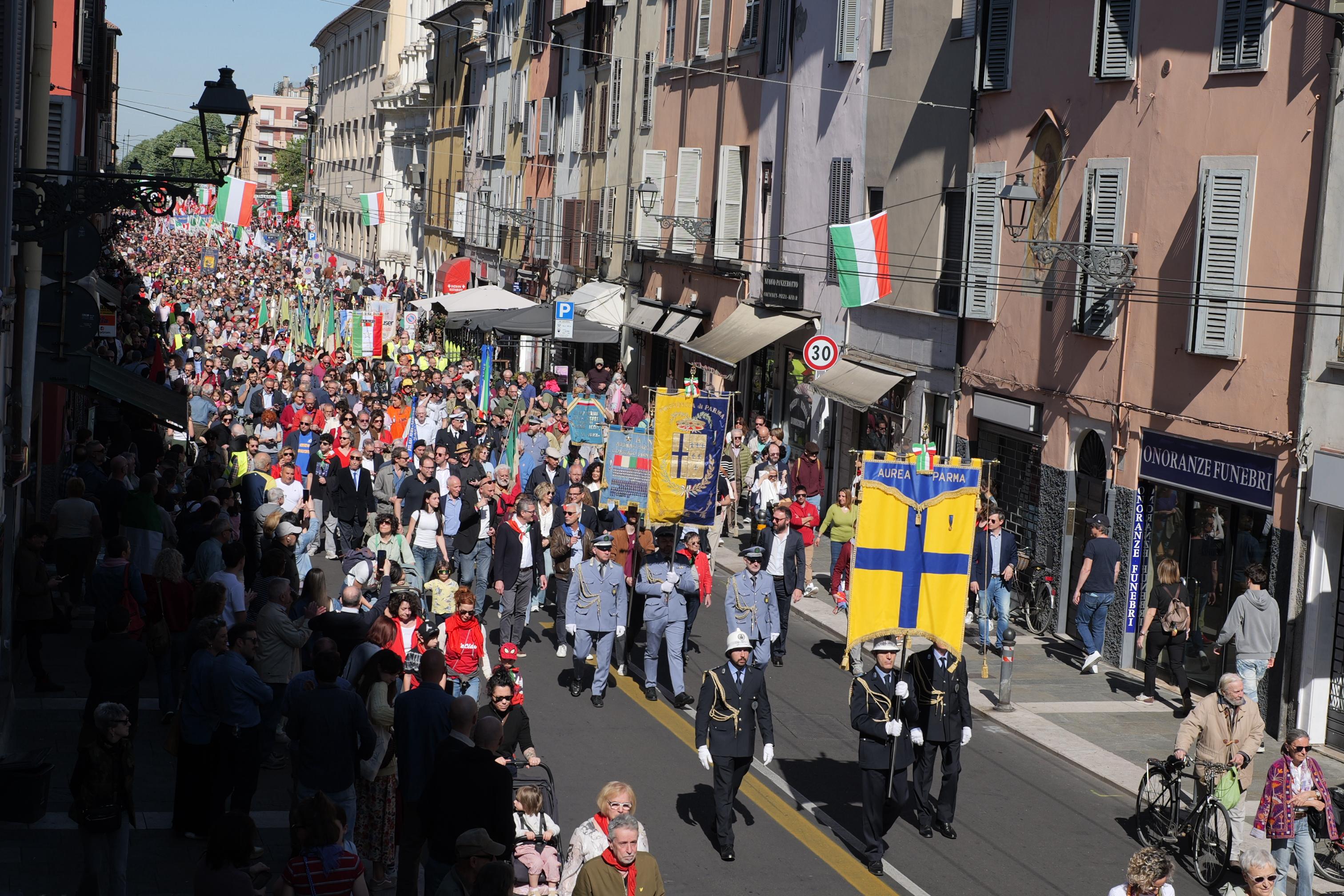 Il 25 aprile a Parma