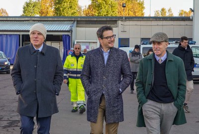 Il Sindaco visita il Centro Unificato di Protezione Civile