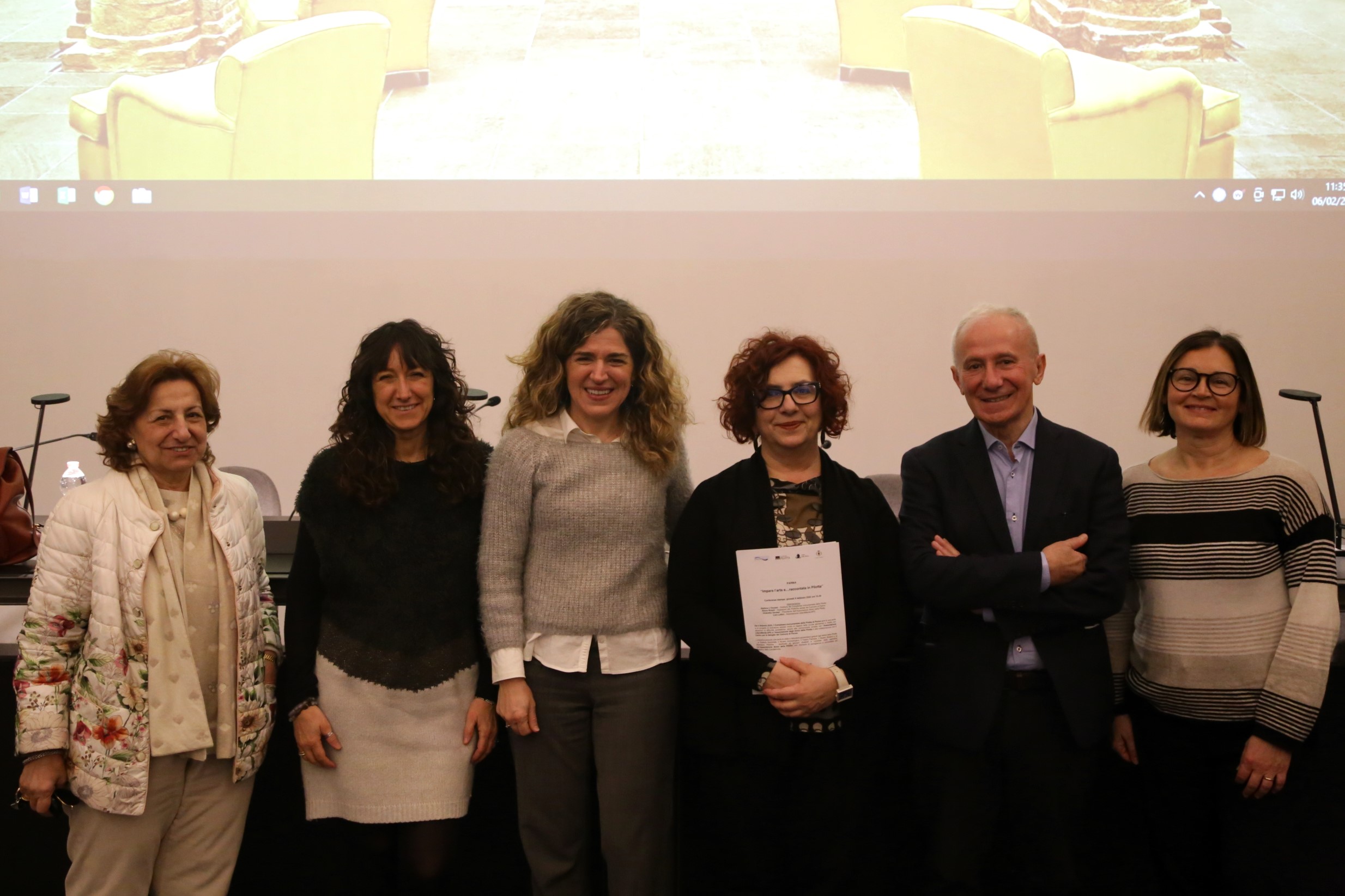 La conferenza stampa