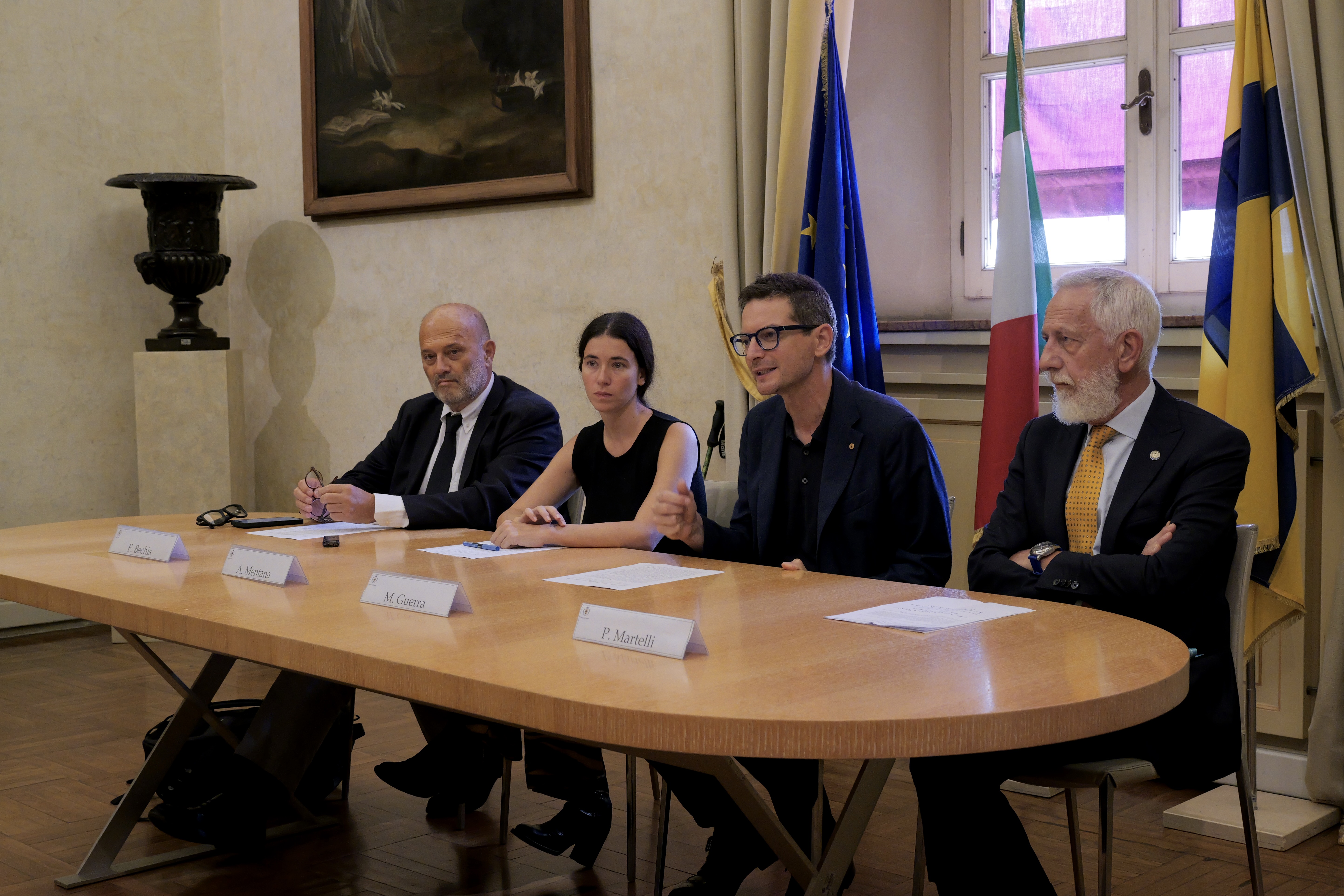 La conferenza stampa