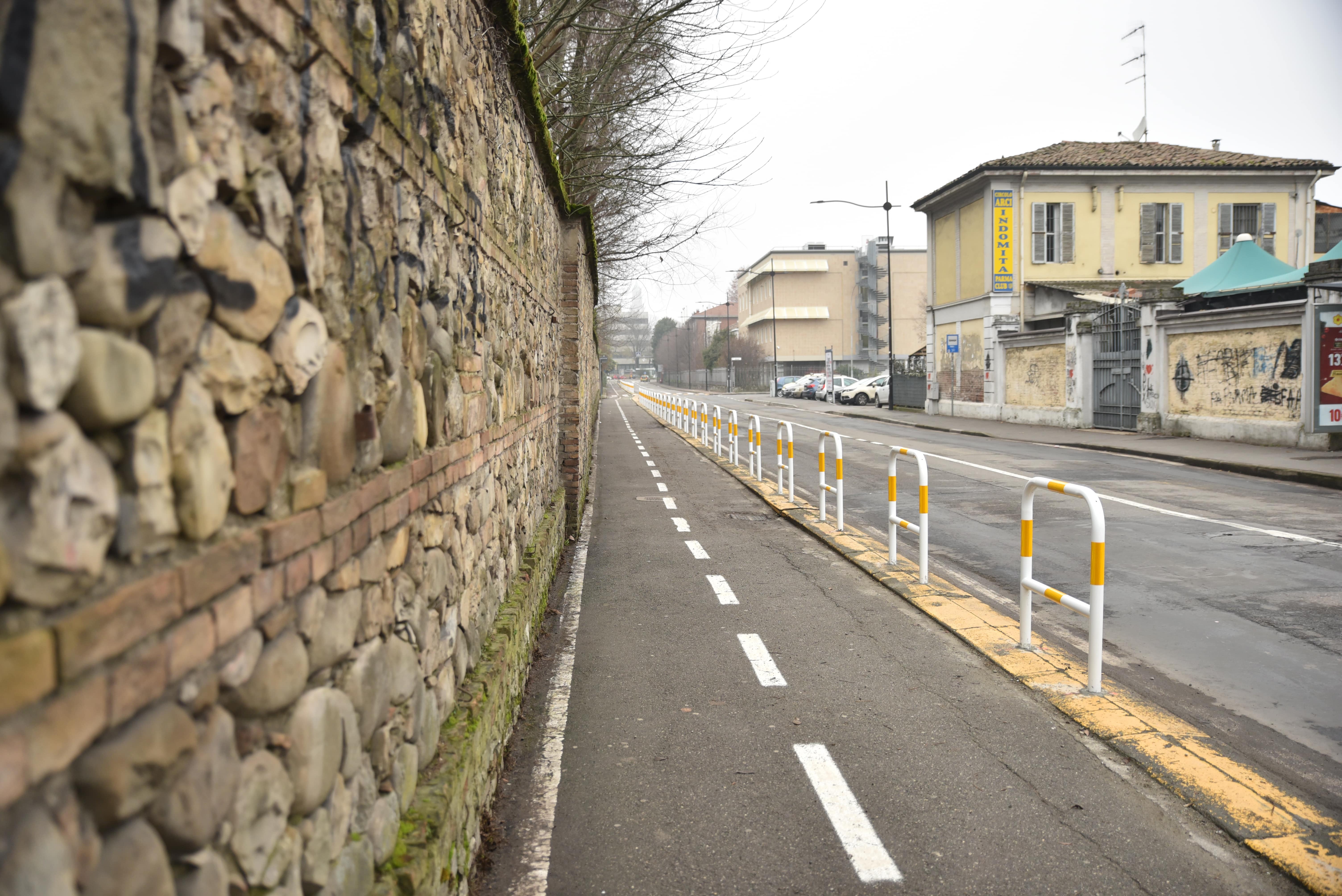 Via Toscana dopo gli interventi