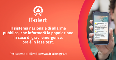 It-alert, lunedì 10 luglio il test. Oggi pomeriggio la chiamata Alert System del Sindaco per informare i cittadini. https://regioneer.it/italert10luglio23