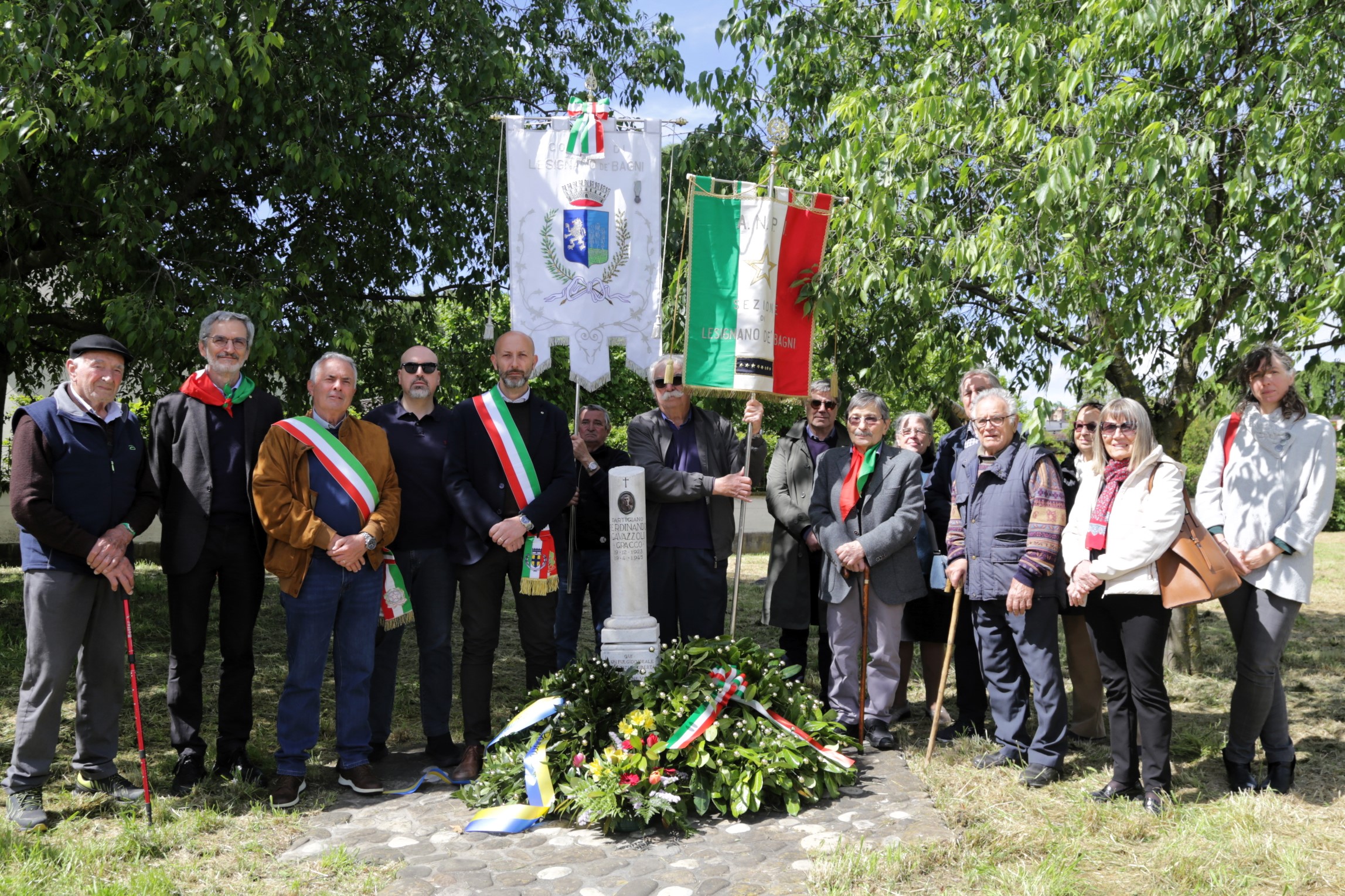 Commemorazione del partigiano Gracco
