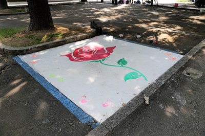 L’Assessora Vernizzi all’iniziativa Mettete dei fiori…