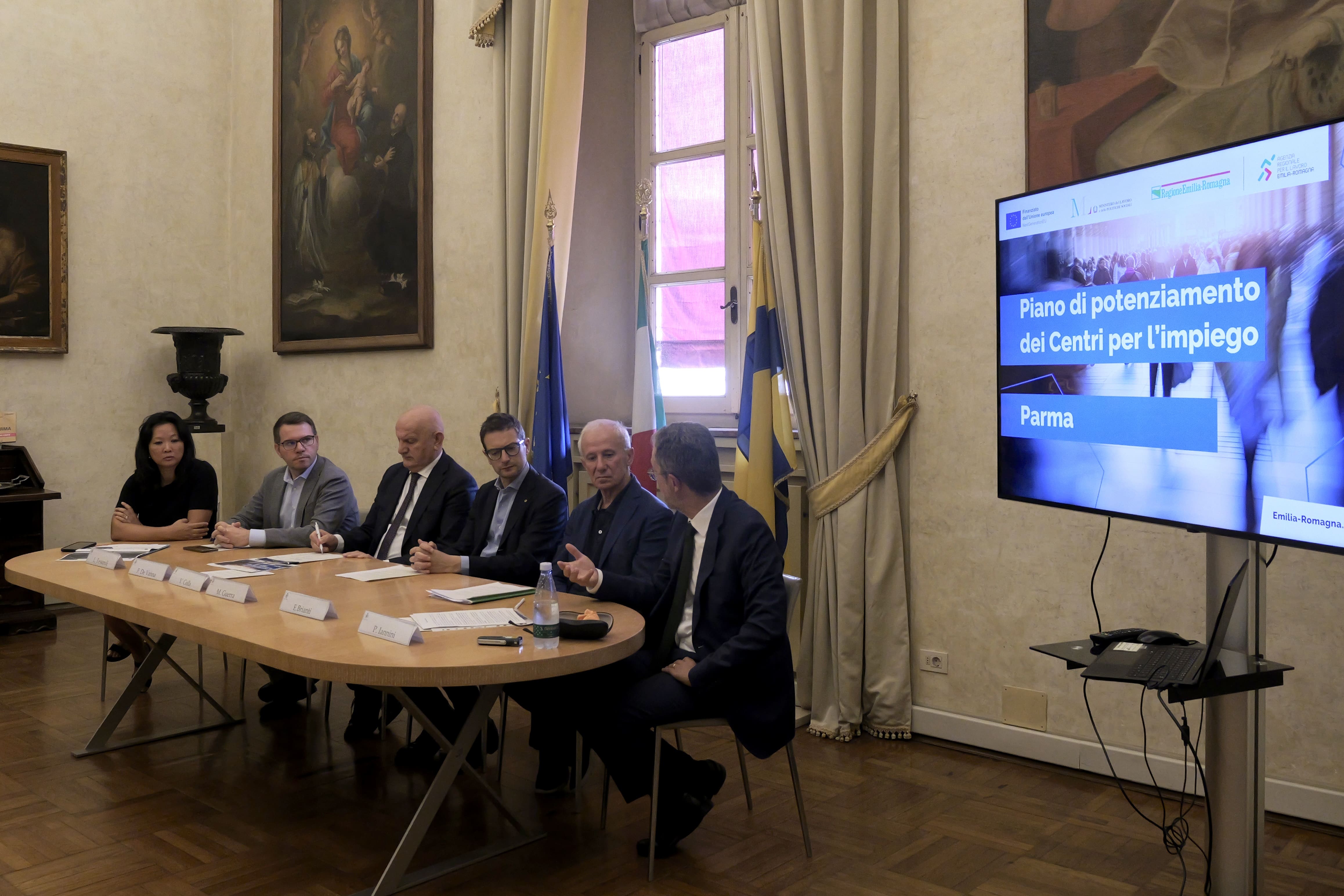 La conferenza stampa