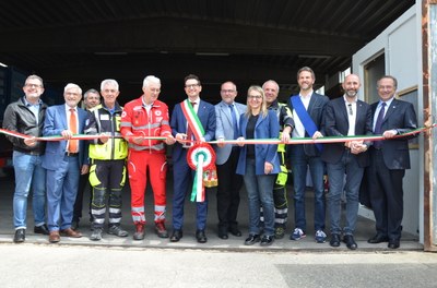 Nuovo polo Logistico di Protezione Civile in via Sironi