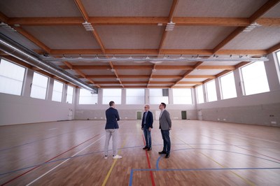 Proseguono i lavori della Palestra per Tutti a Moletolo