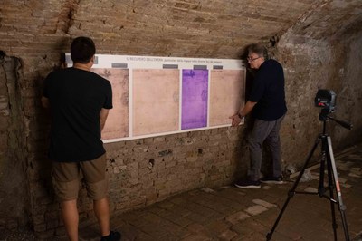 Restauro digitale della mappa settecentesca di Adalberto Dalla Nave