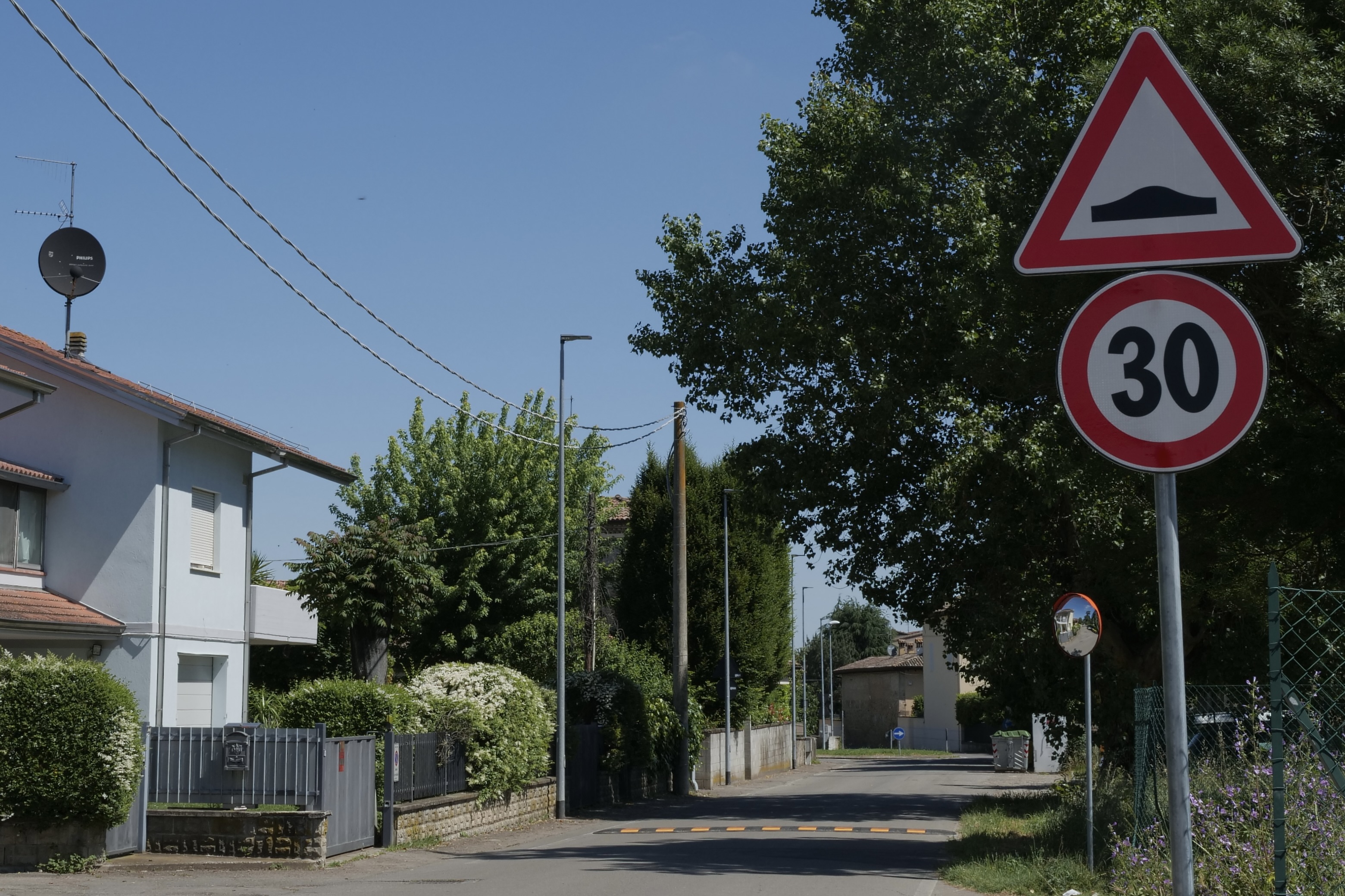Strada Bassa Nuova a Malandriano