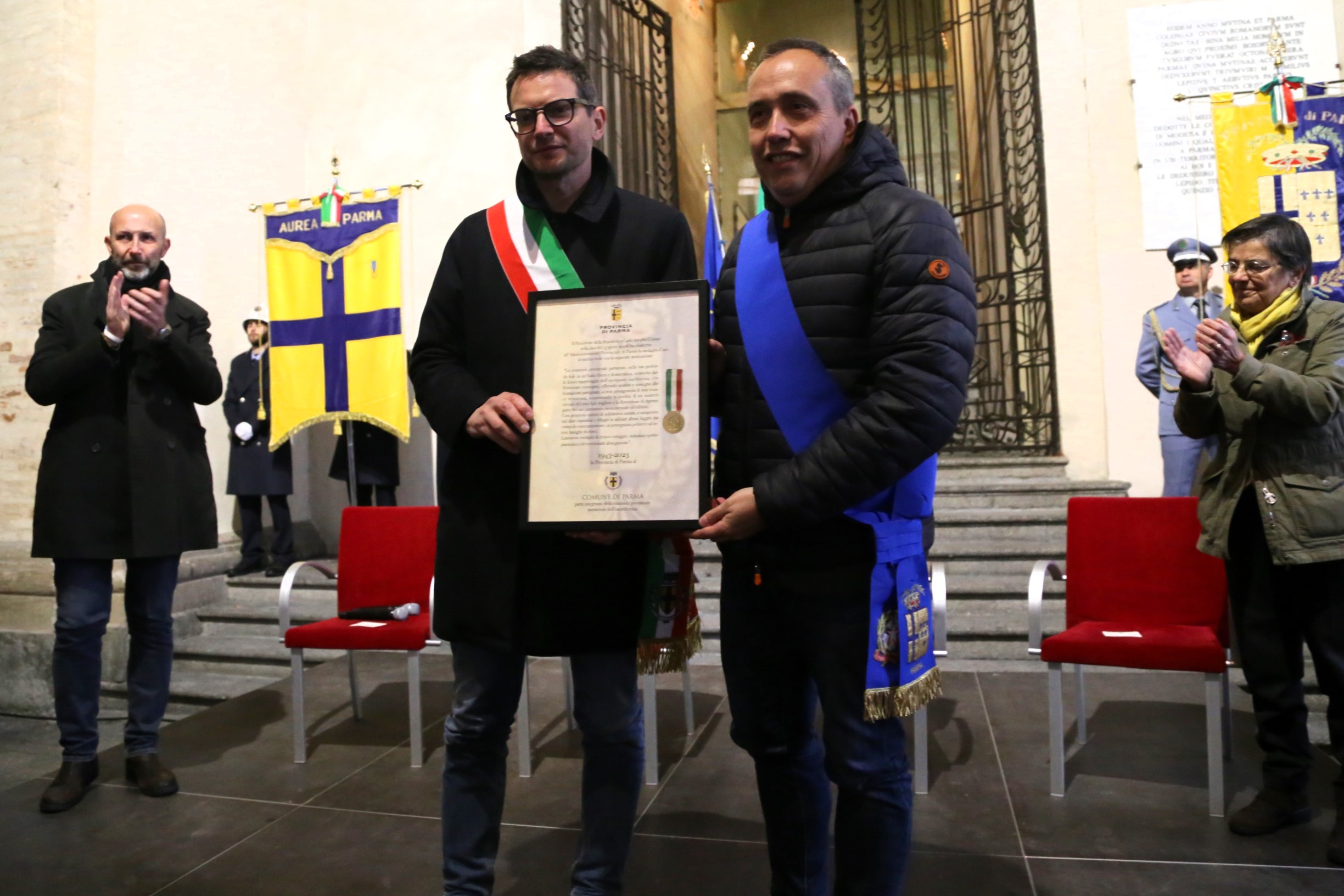 Medaglia d'Oro al Merito Civile al Comune di Parma