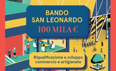 Sono 13 i progetti finanziati dal bando per la riqualificazione commerciale del San Leonardo