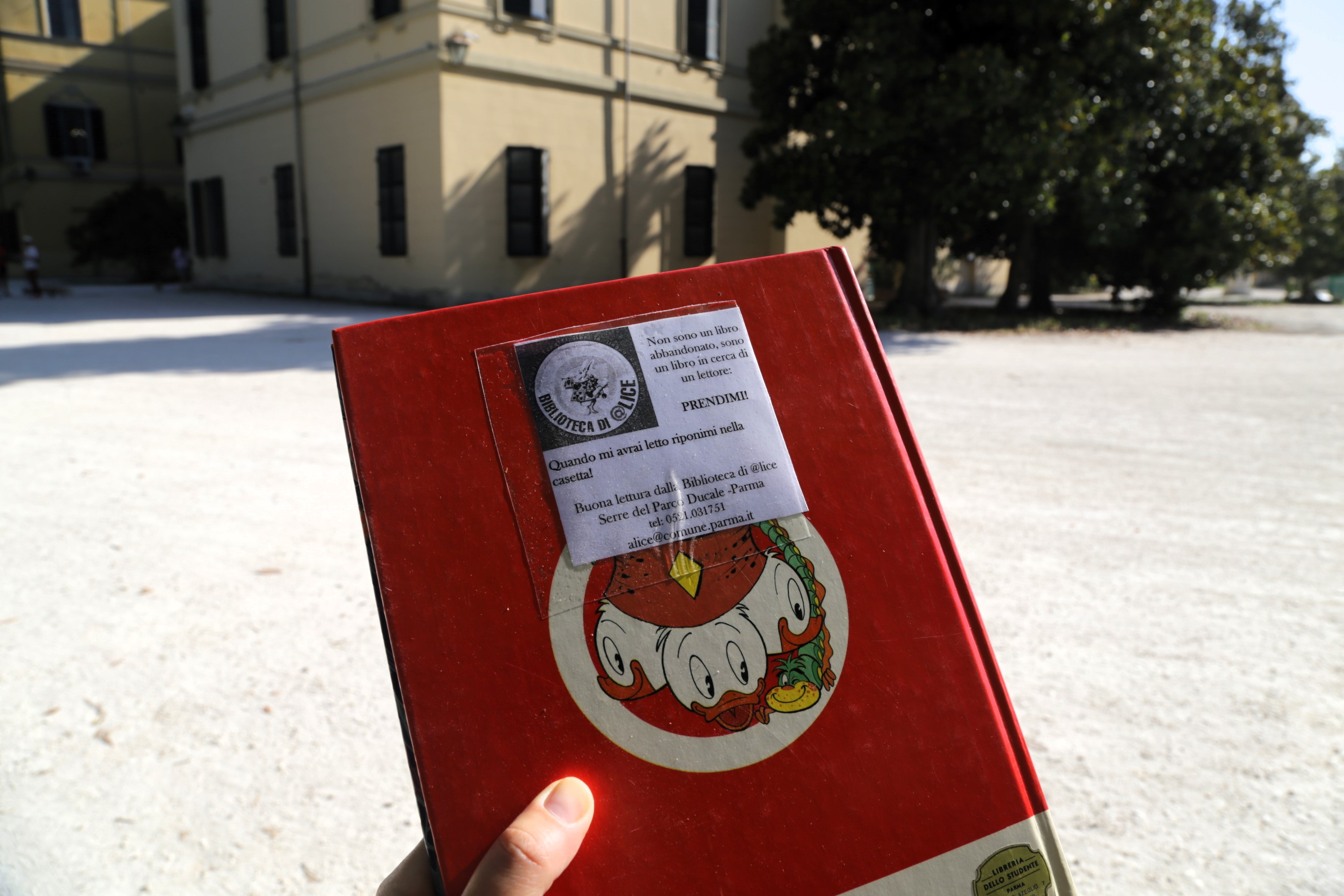 Un libro del book-crossing