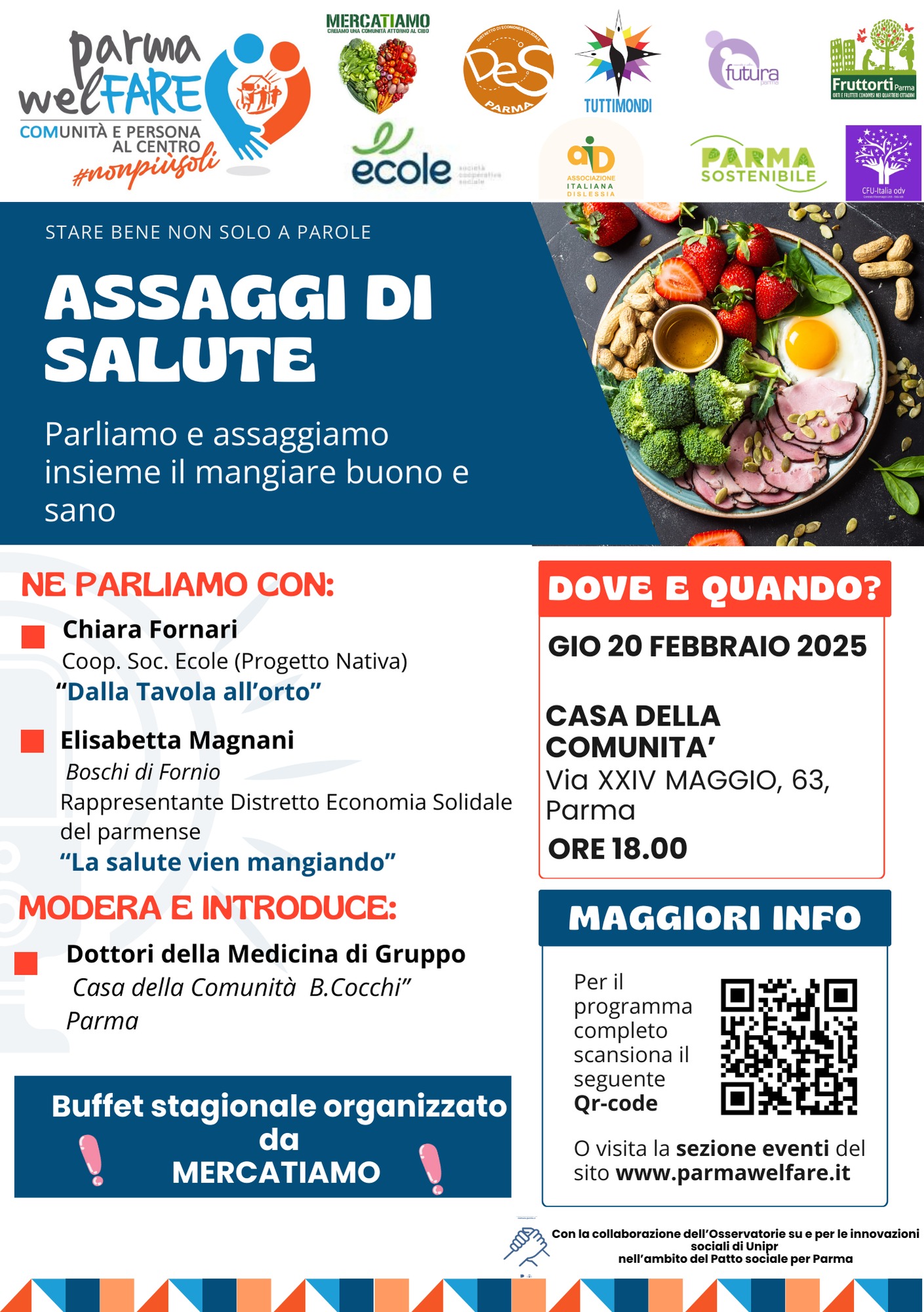 Assaggi di salute_20 febbraio locandina