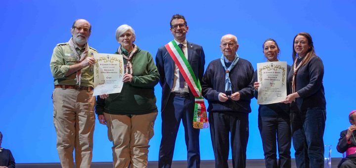 Foto premiazione Agesci, Masci, Cngei- Sant'Ilario 2024